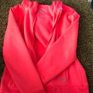 HOT PINK ZIP-UP
